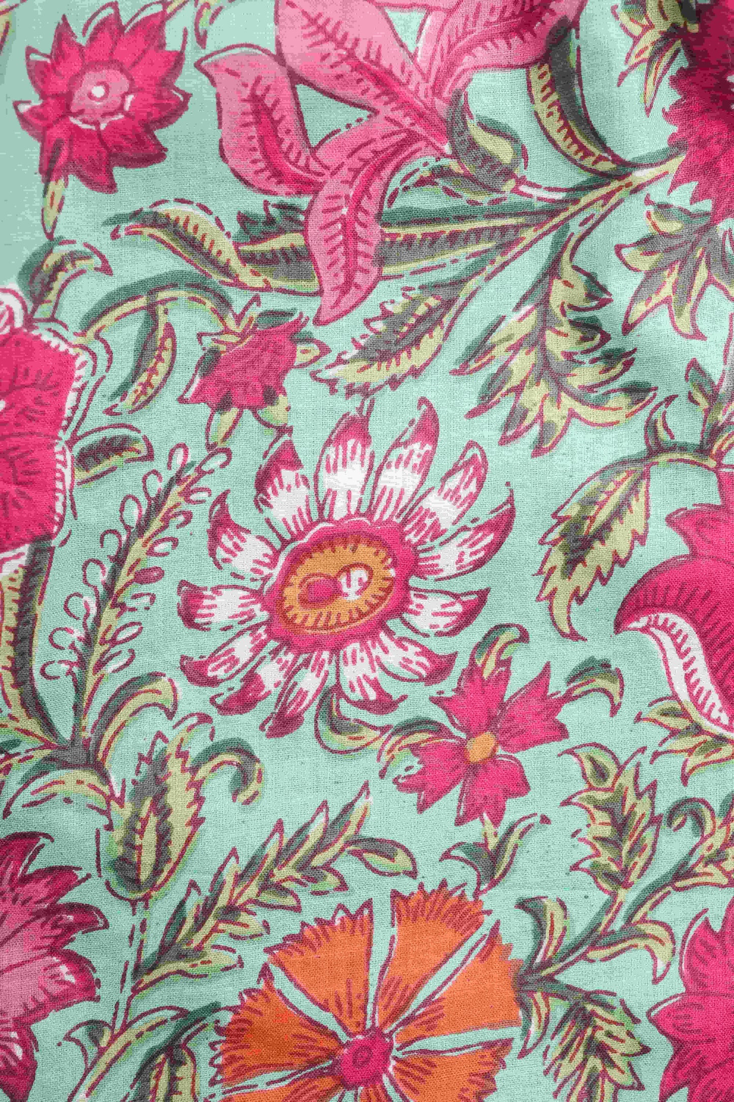 Cotton Pajama Pants Women - Tropical Garden