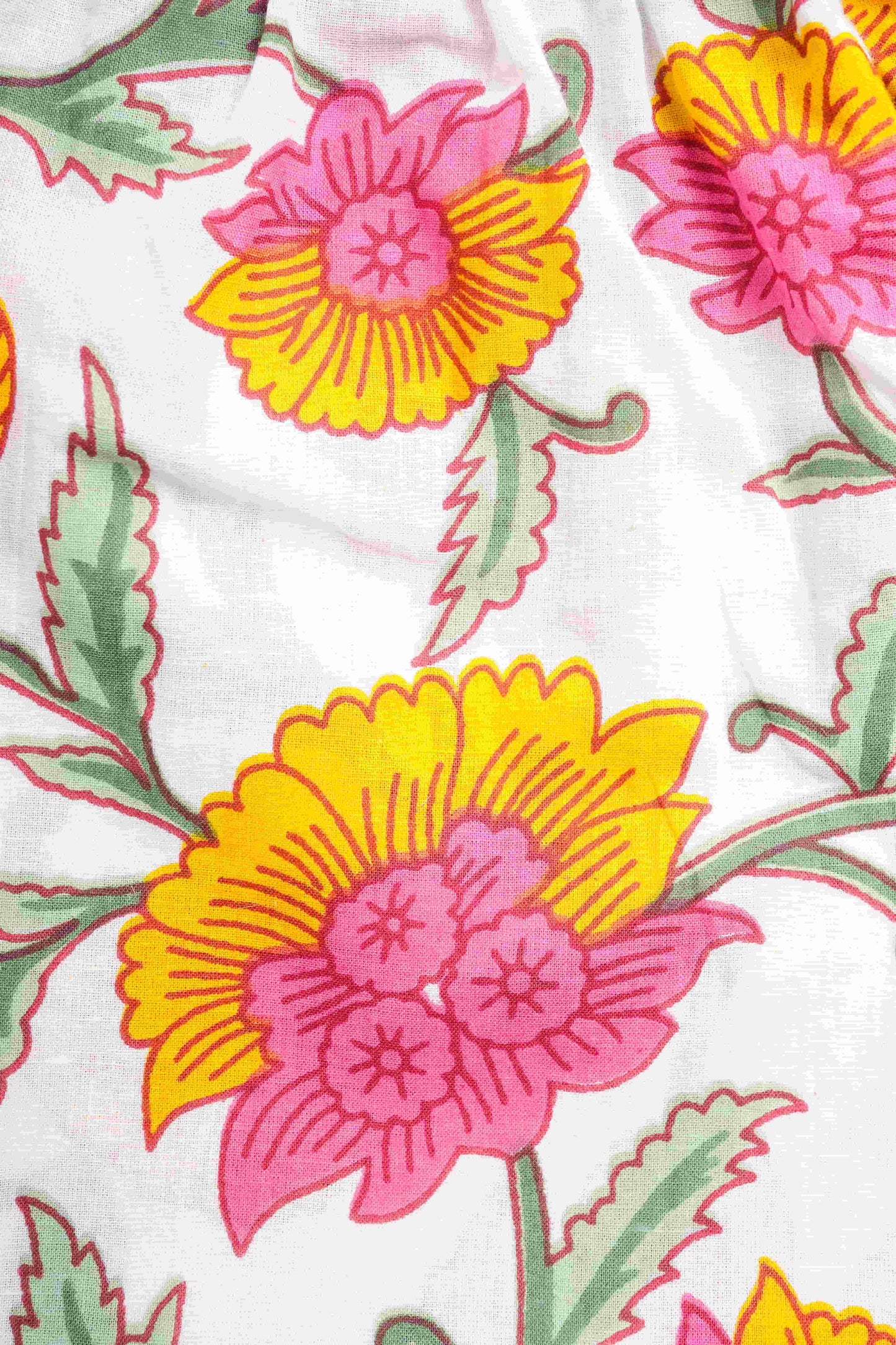 Cotton Pajama Shorts Women - Floral Whispers