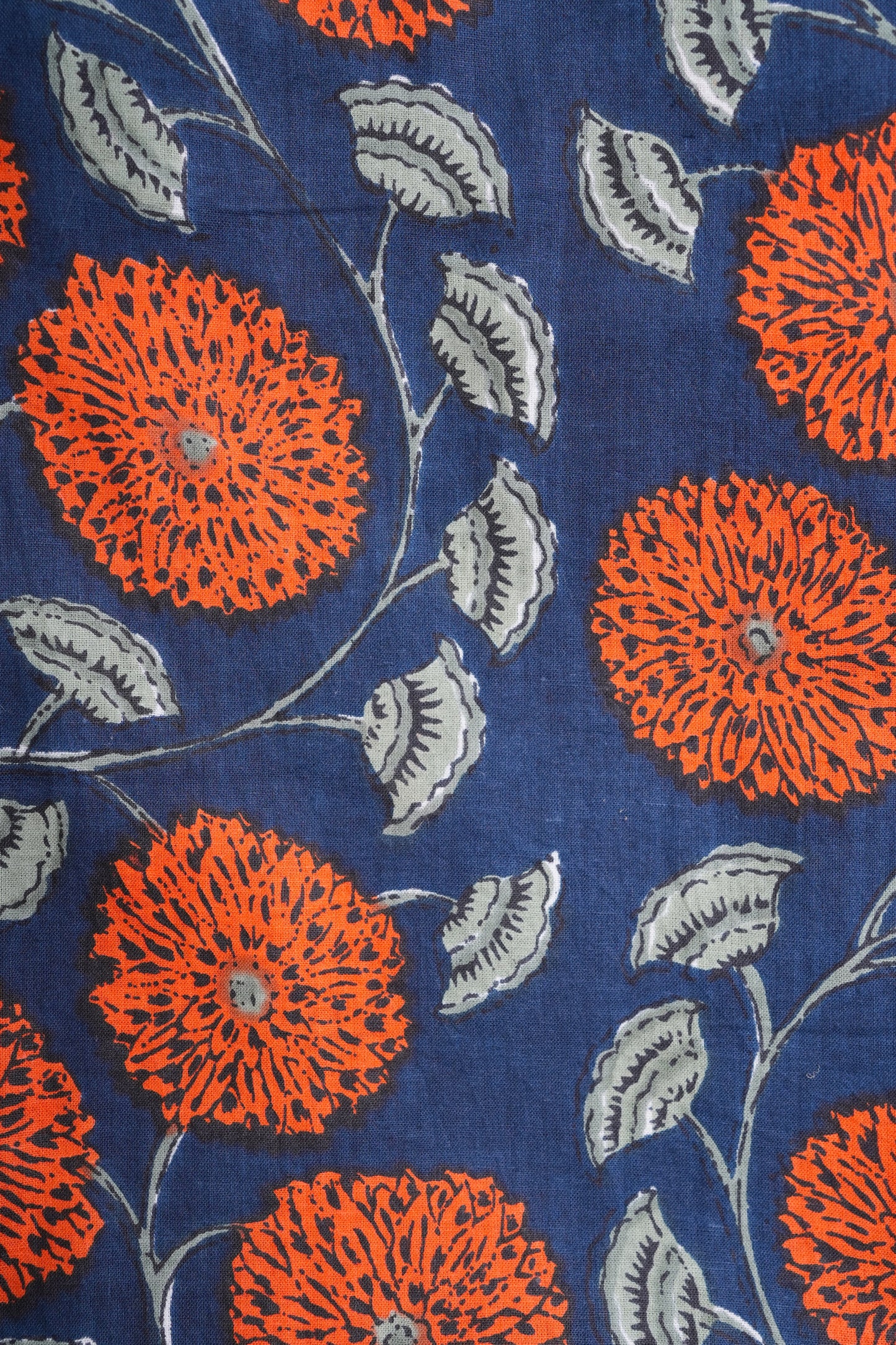 Cotton Pajama Pants Women - Midnight Marigold