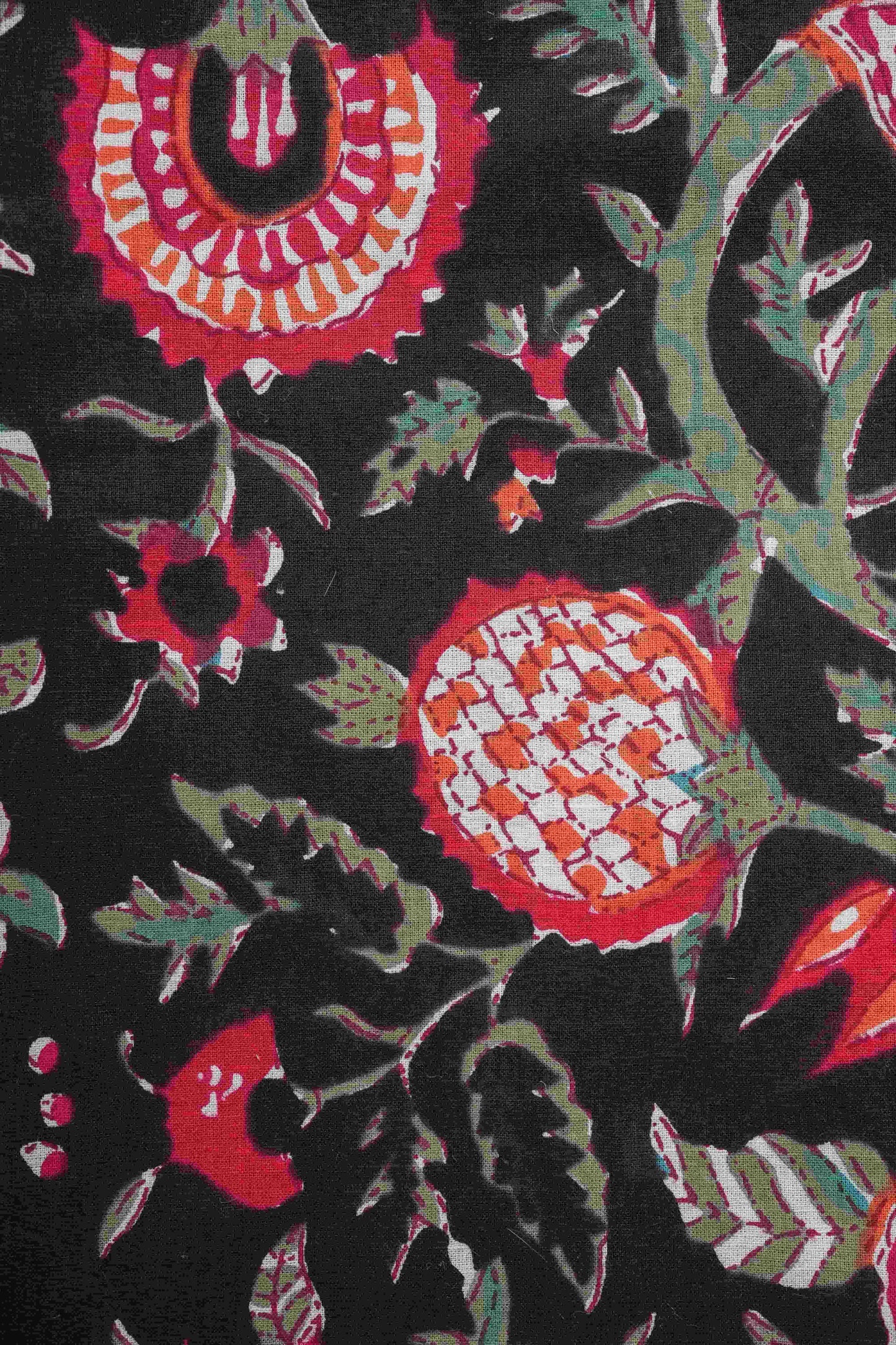 Cotton Pajama Pants Women - Fire Petals