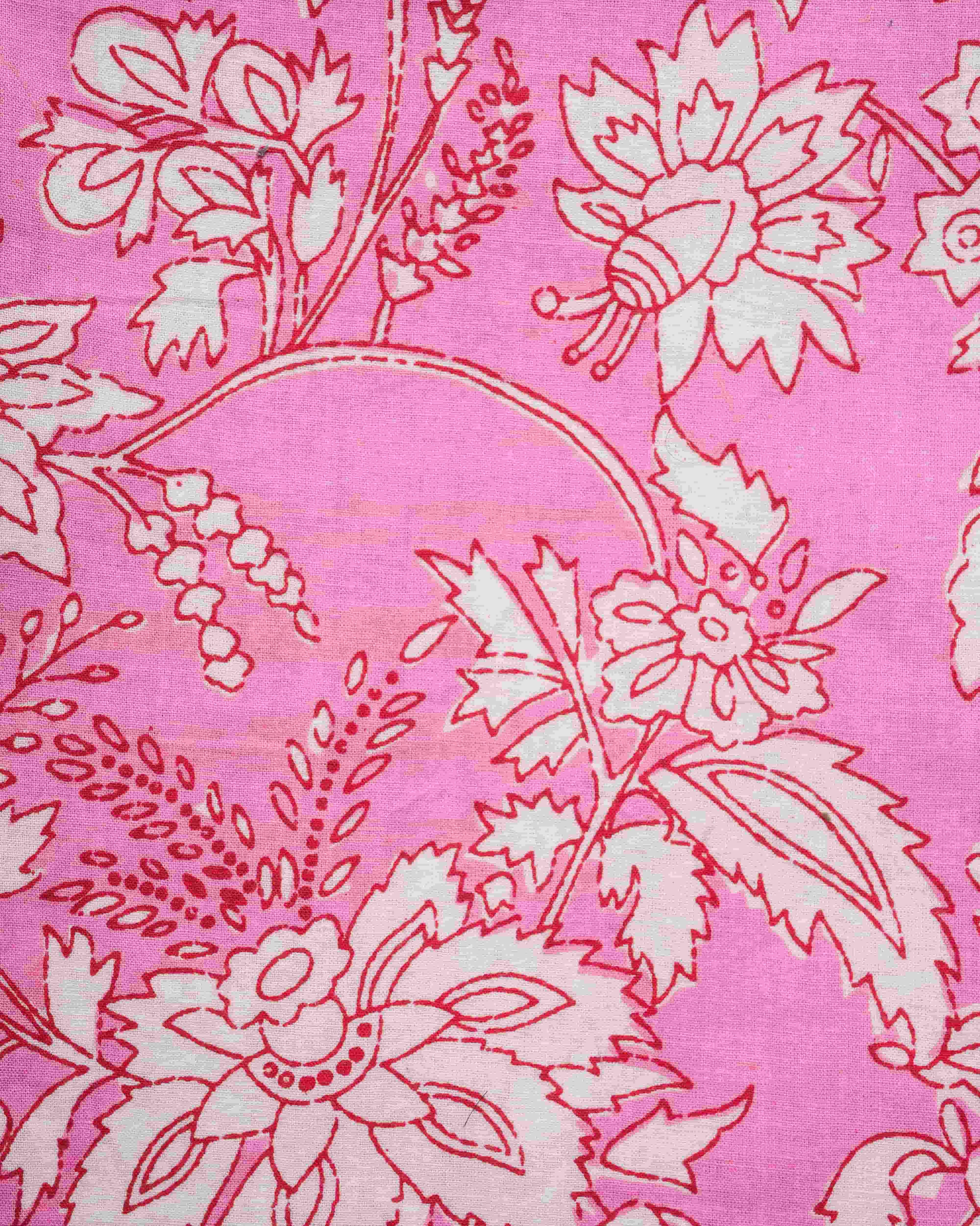 Cotton Pajama Pants Women - Floral Fantasy