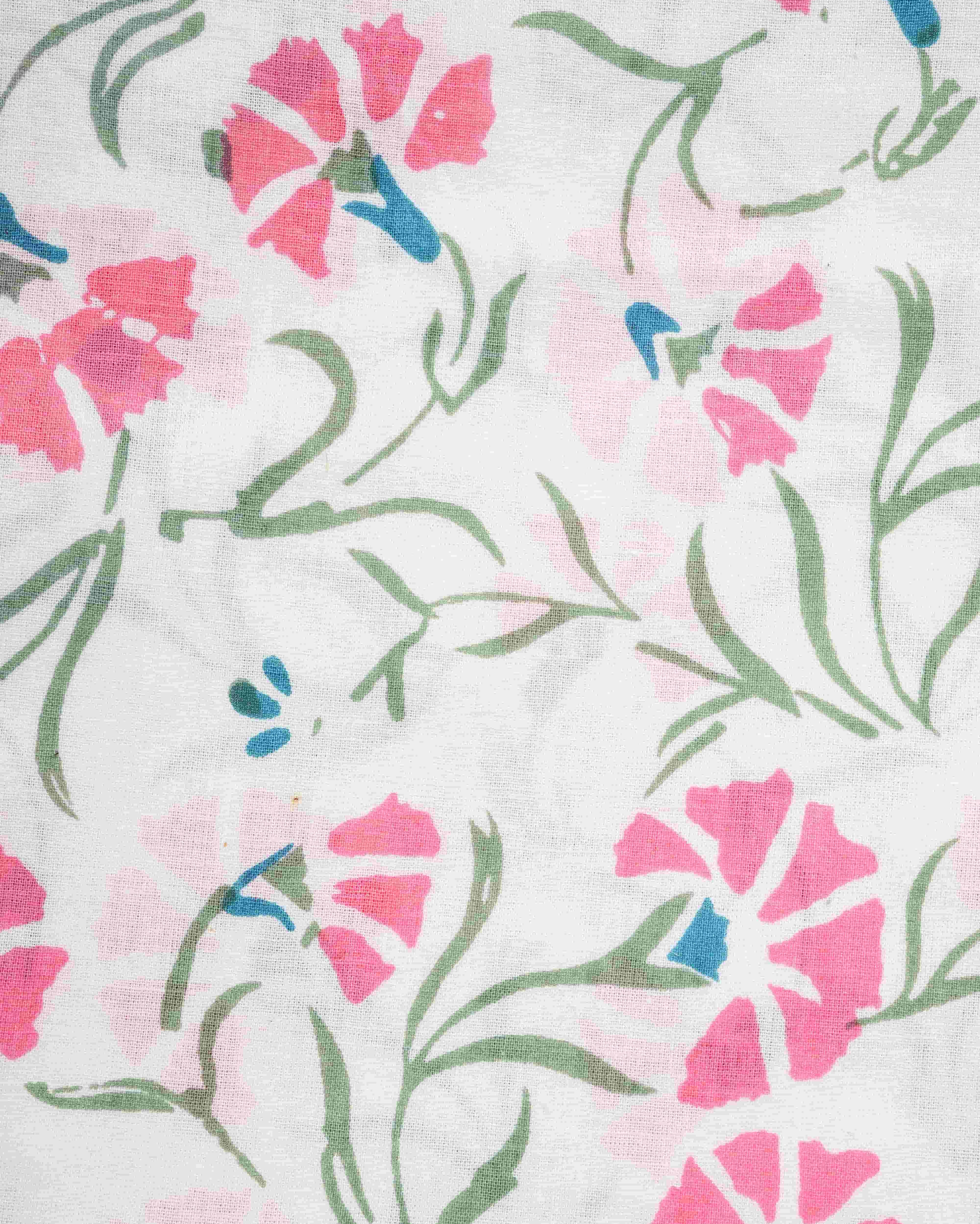 Cotton Pajama Pants Women - Peony Dream