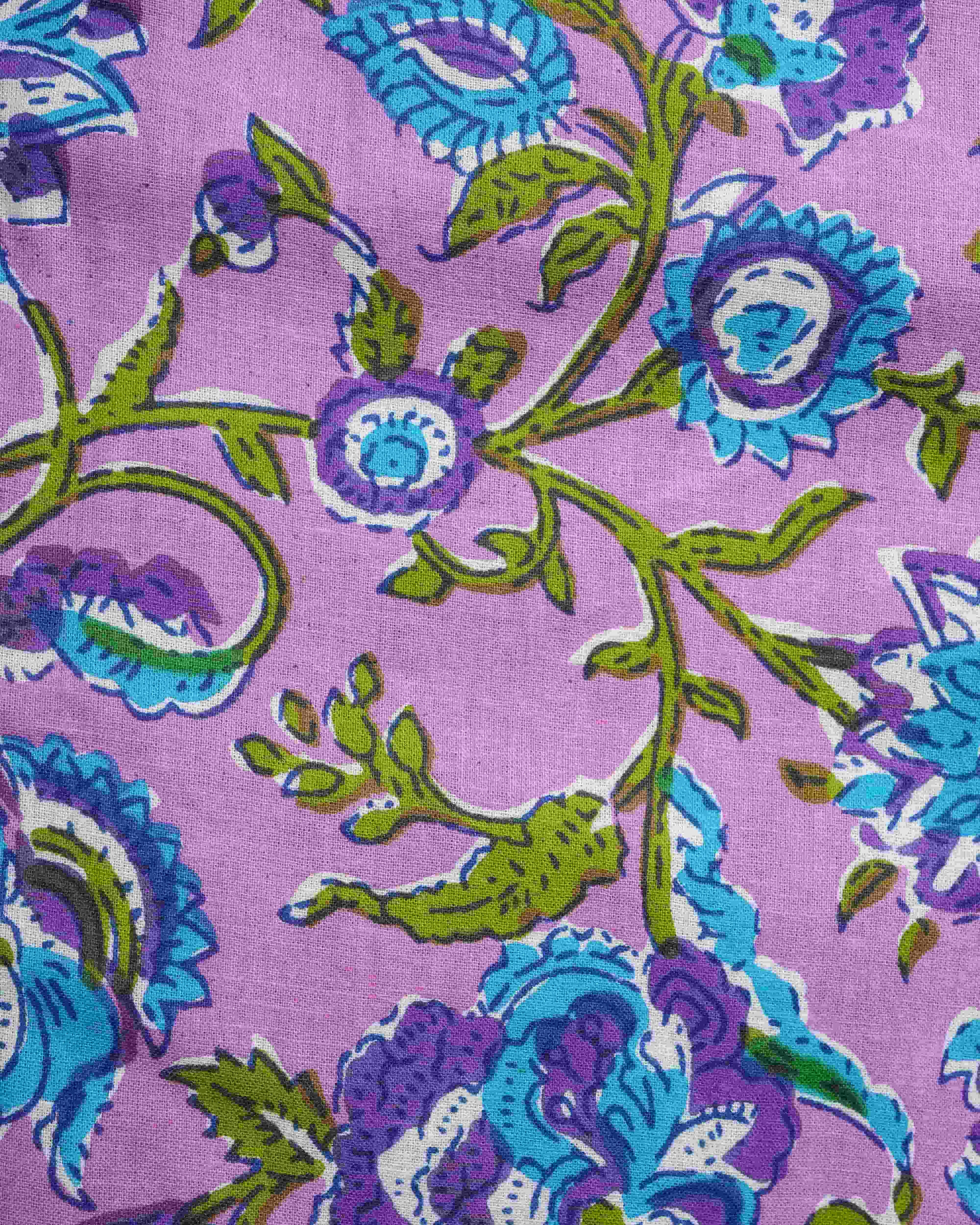 Cotton Pajama Shorts Women - Mystic Lavender