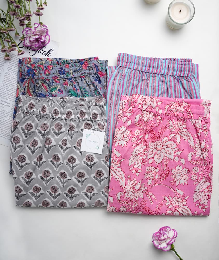 Pink, Grey and Purple Pajamas