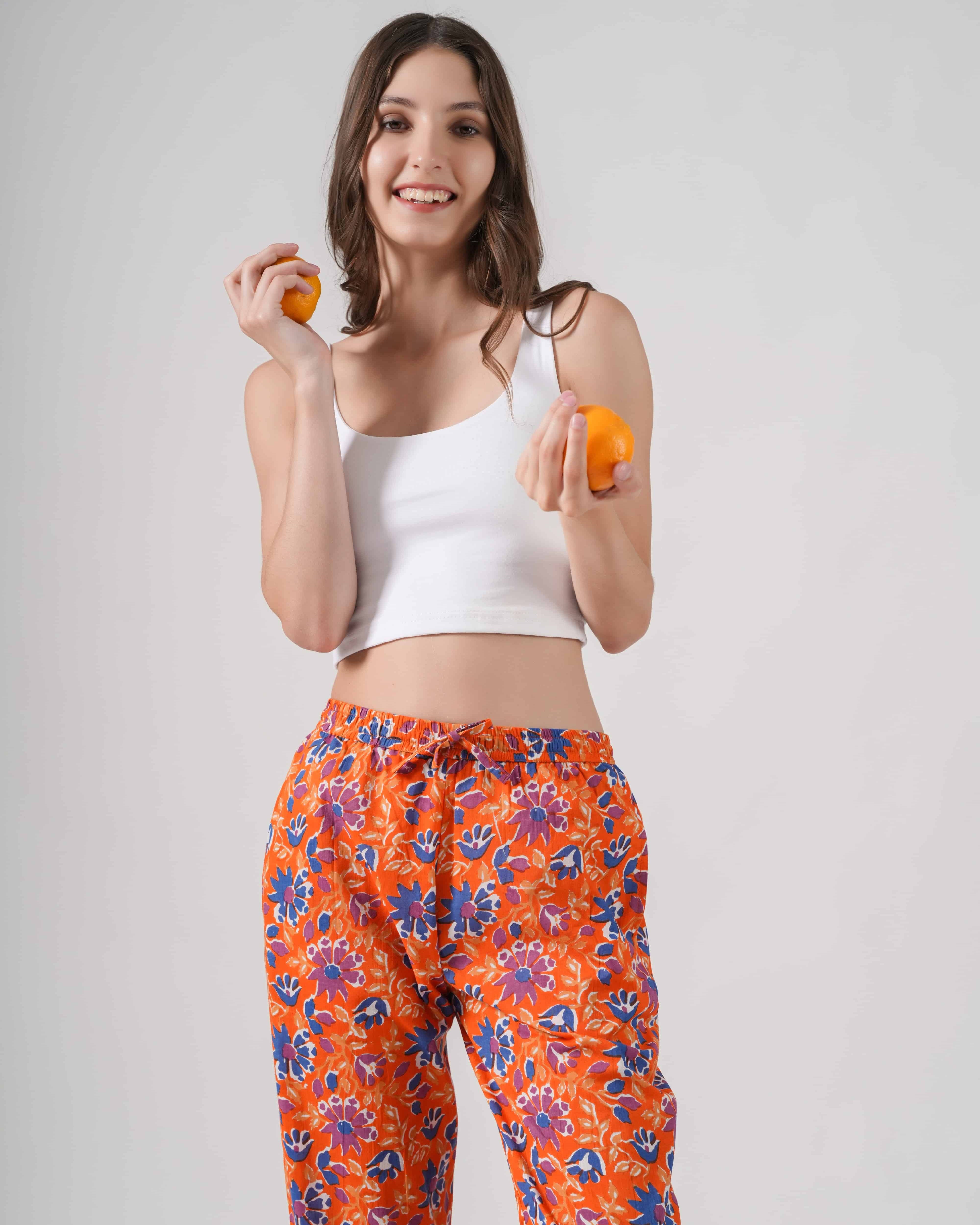 Cotton Pajama Pants Women - 3-Pack Bundle