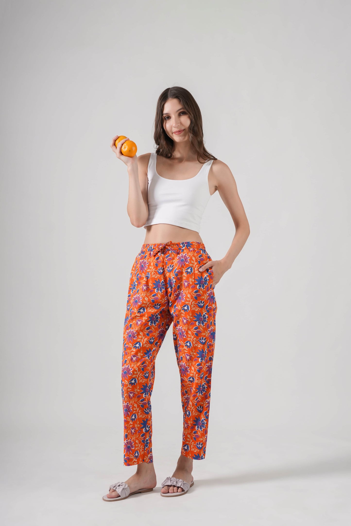 Cotton Pajama Pants Women - 3-Pack Bundle