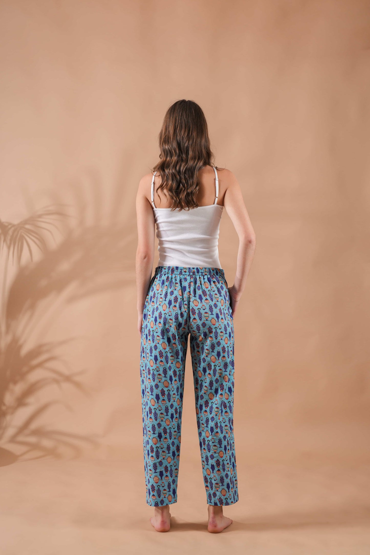 Navy Blue Cotton Pajama