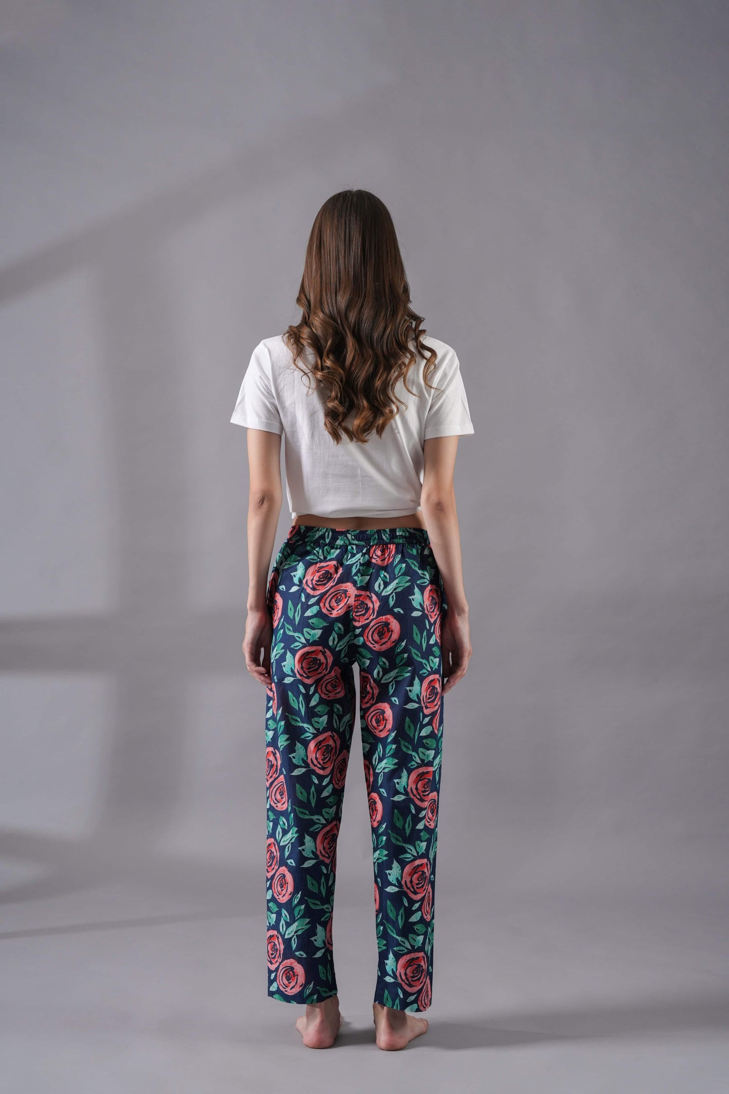 Cotton Pajama Pants Women - Royal Rose
