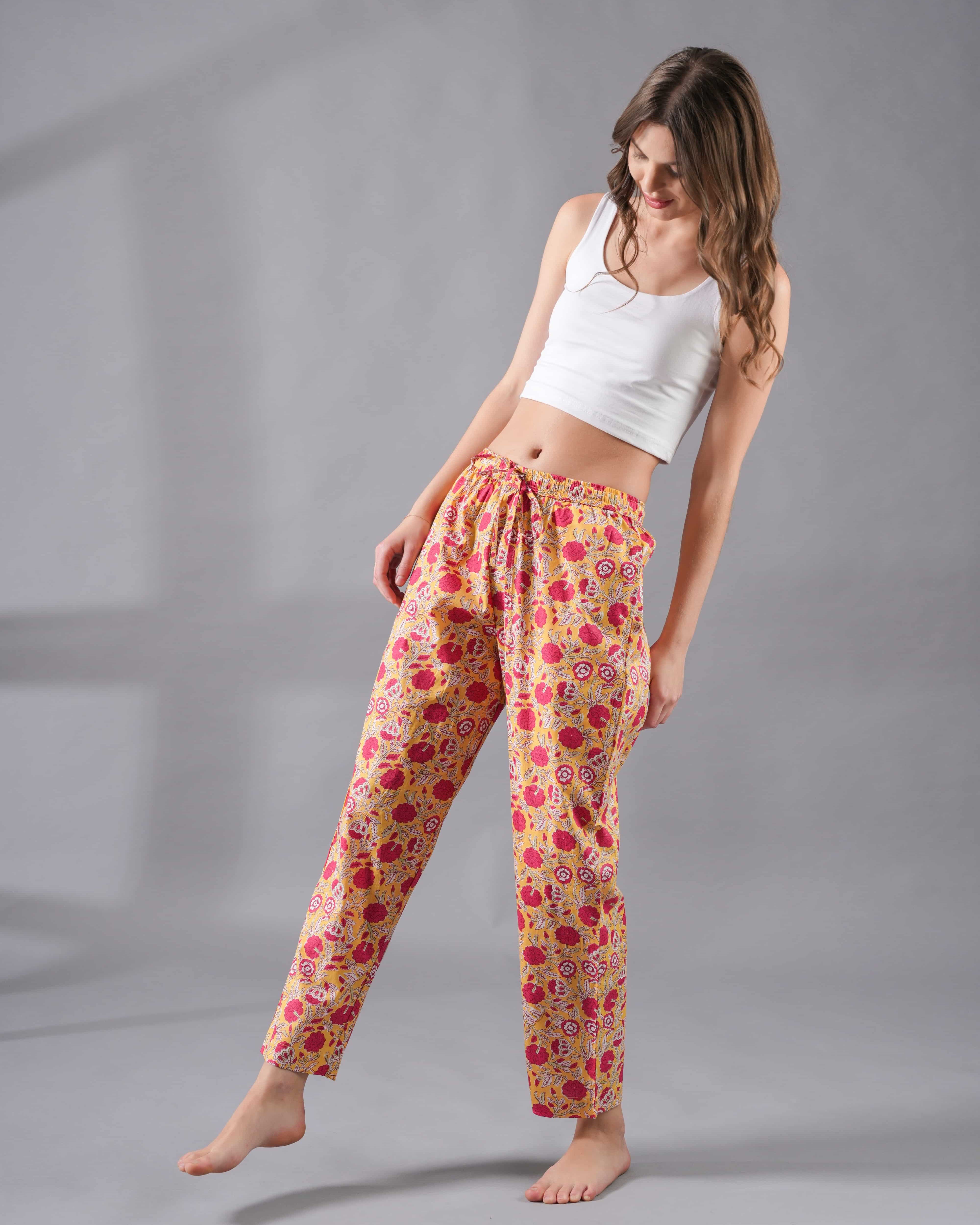 Cotton Pajama Pants Women - 2-Pack Bundle