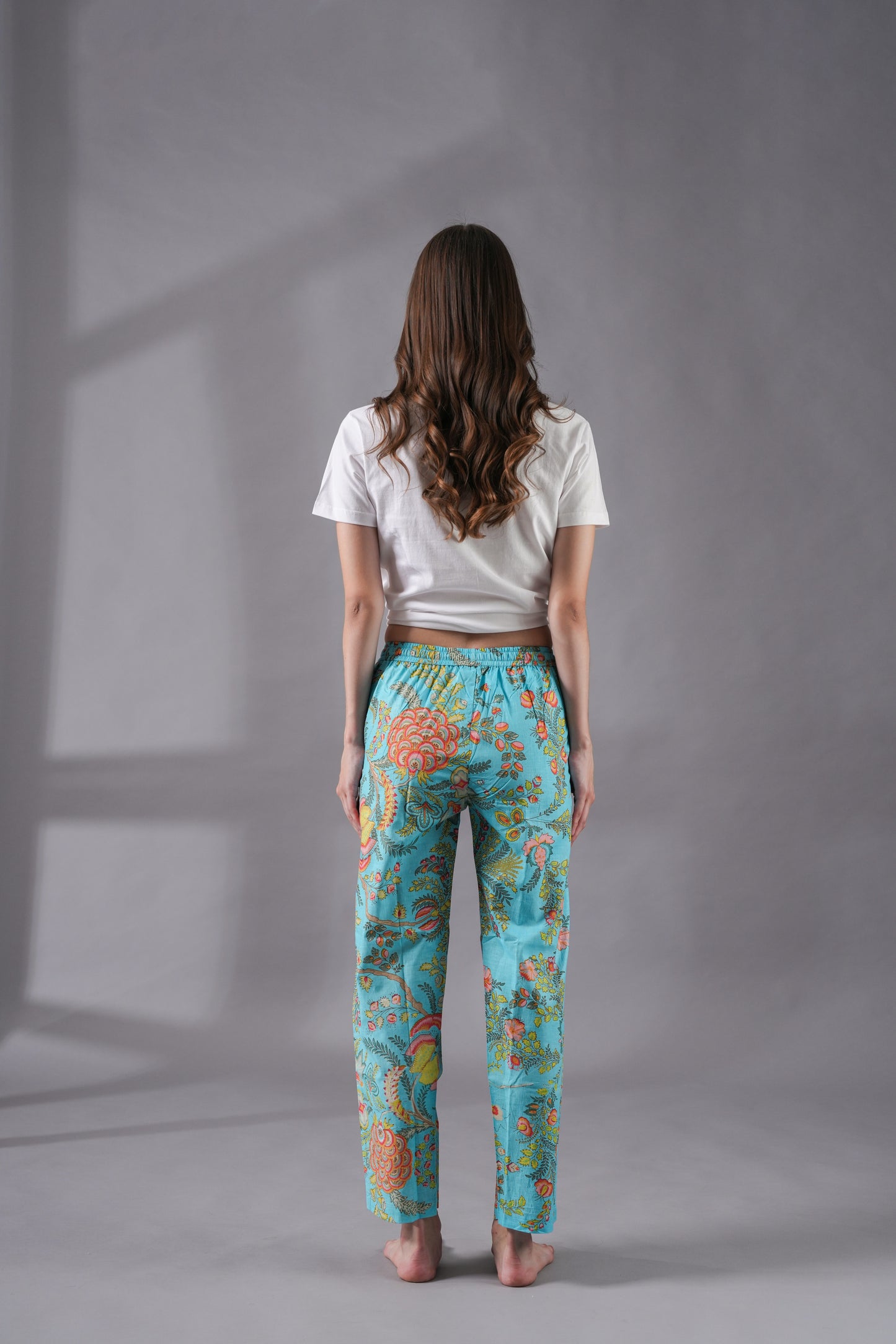 Cotton Pajama Pants Women - Tropical Dream