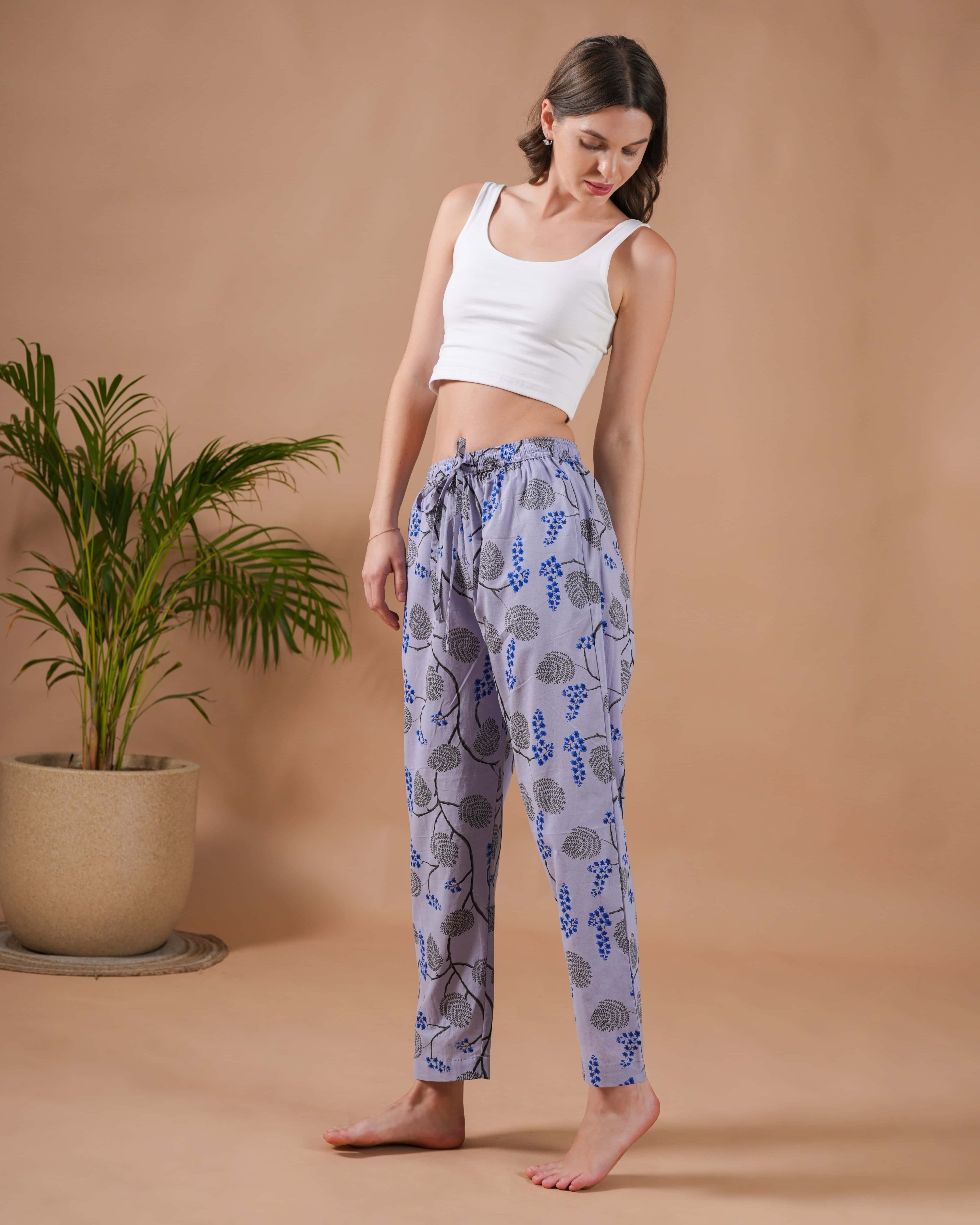 Cotton Pajama Pants Women