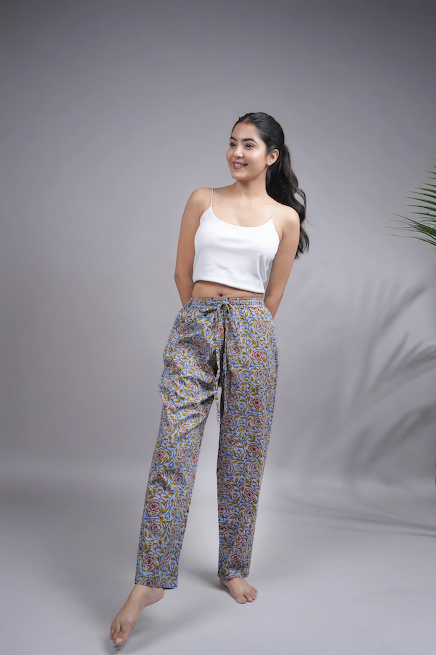 Colorful Women Pajama Pants 
