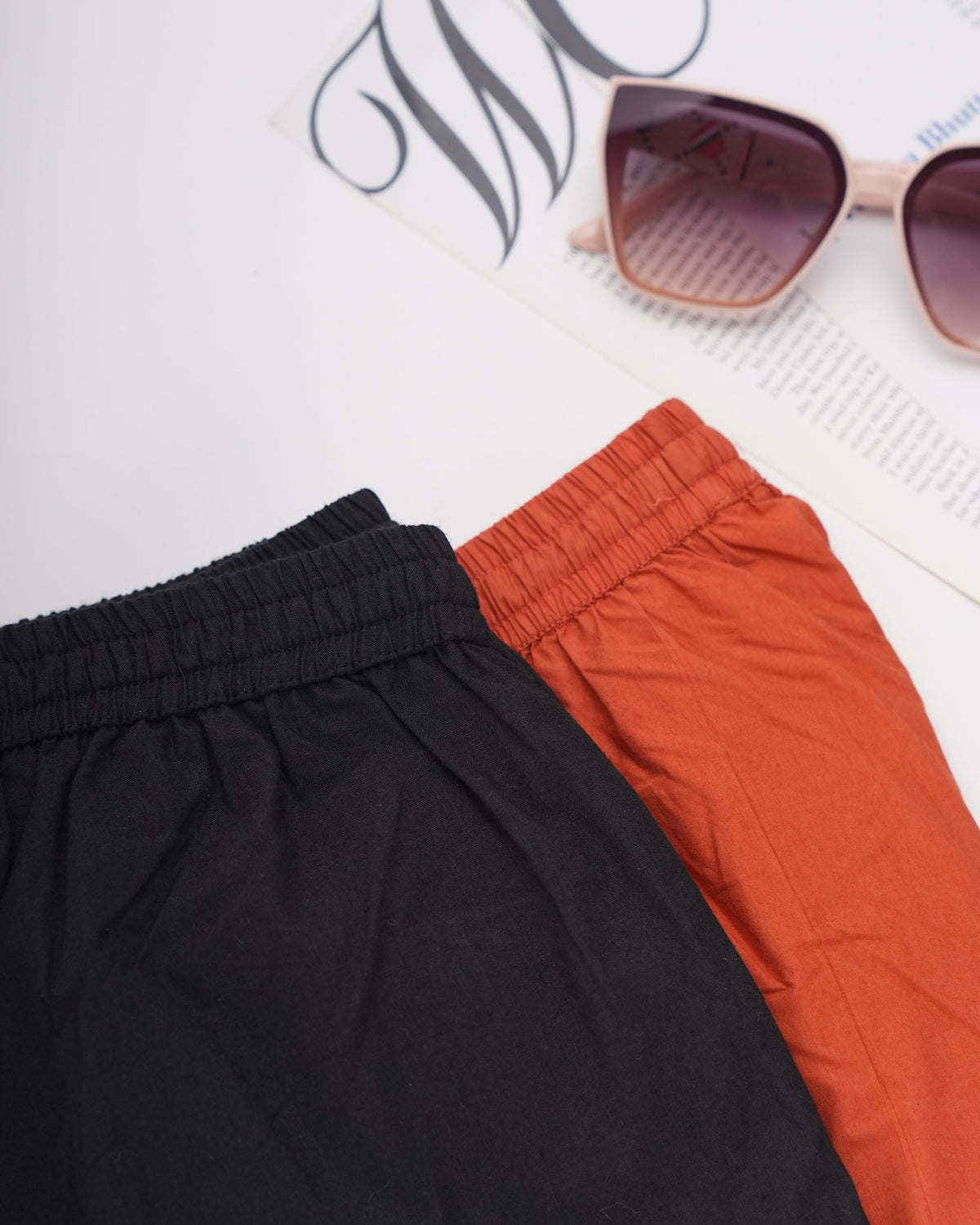 Cotton Poplin Lounge Pants Women - 2-Pack Bundle