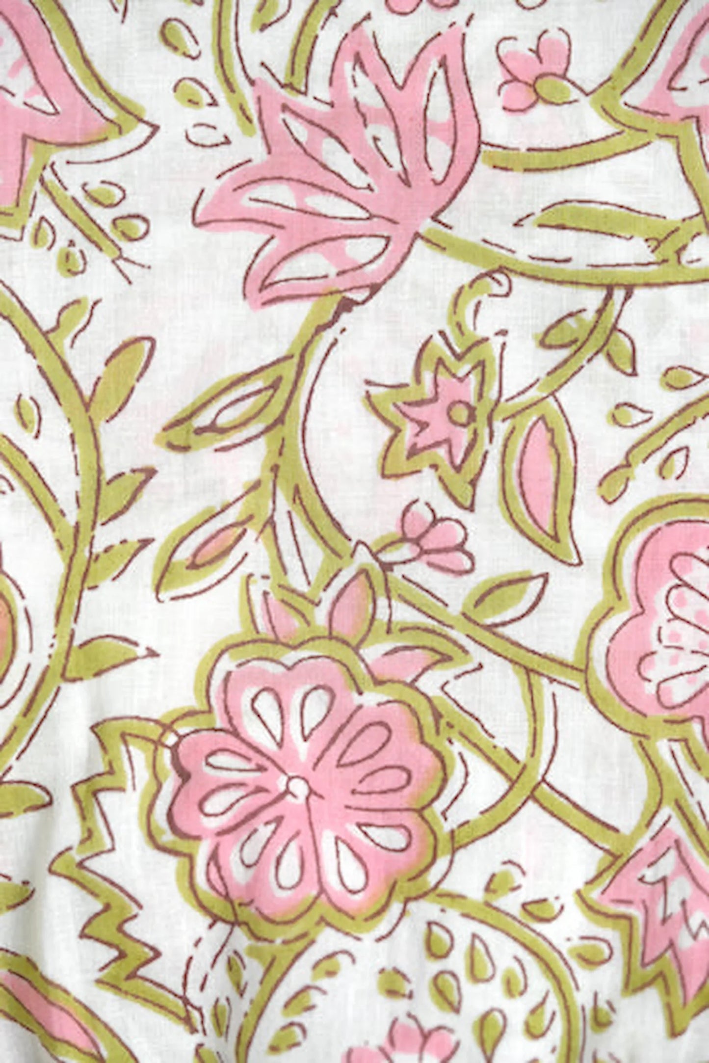 Cotton Pajama Pants Women - Pink Blossom