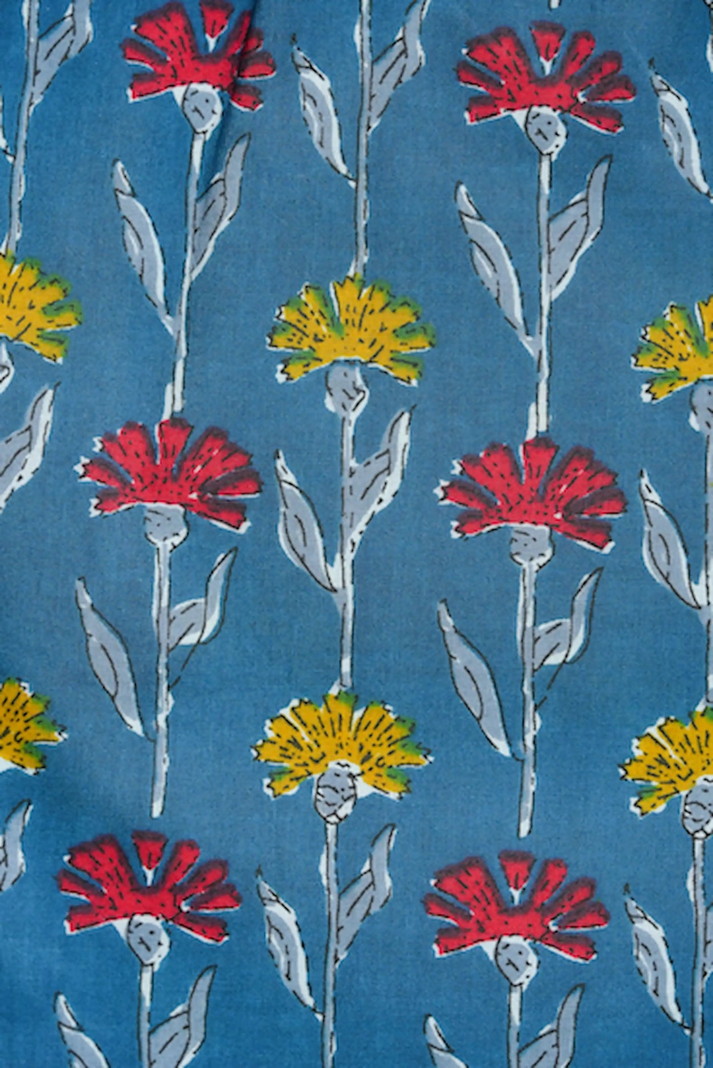 Cotton Pajama Pants Women - Dusky Garden