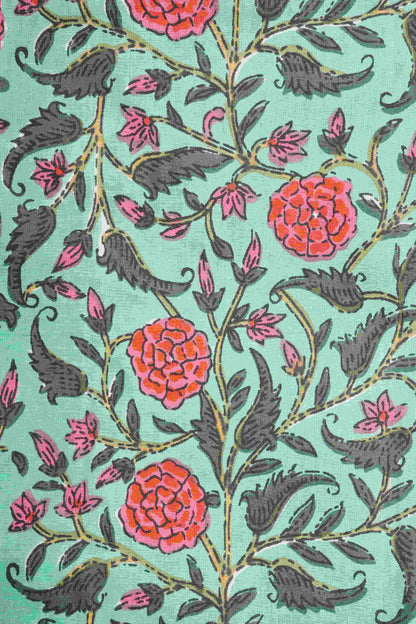 Cotton Pajama Pants Women - Peachy Meadow