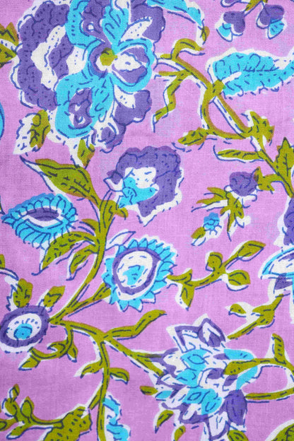 Cotton Pajama Pants Women - Mystic Lavender