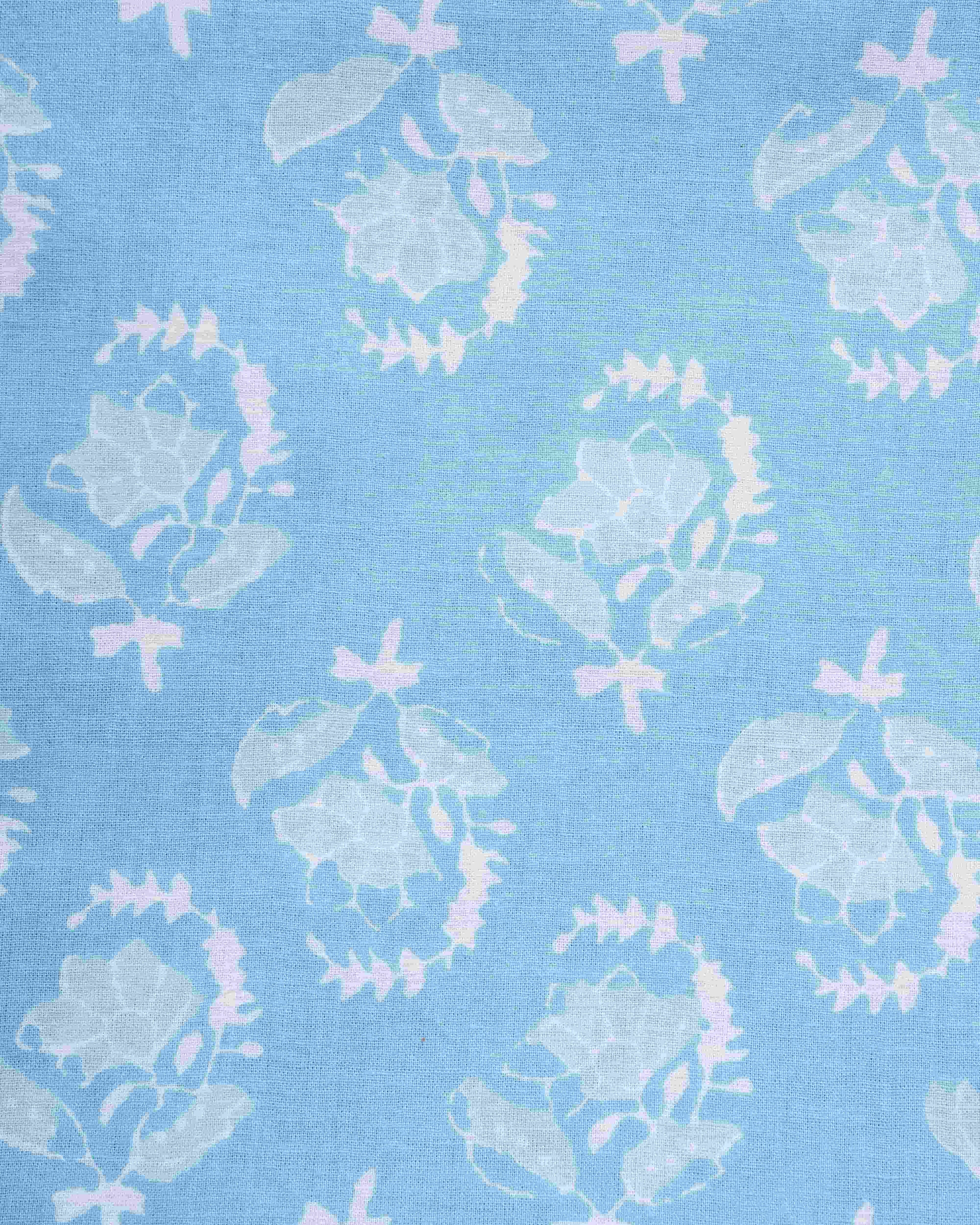 Cotton Pajama Pants Women - Frosted Flora