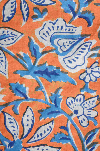 Cotton Pajama Pants Women - Vibrant Vines