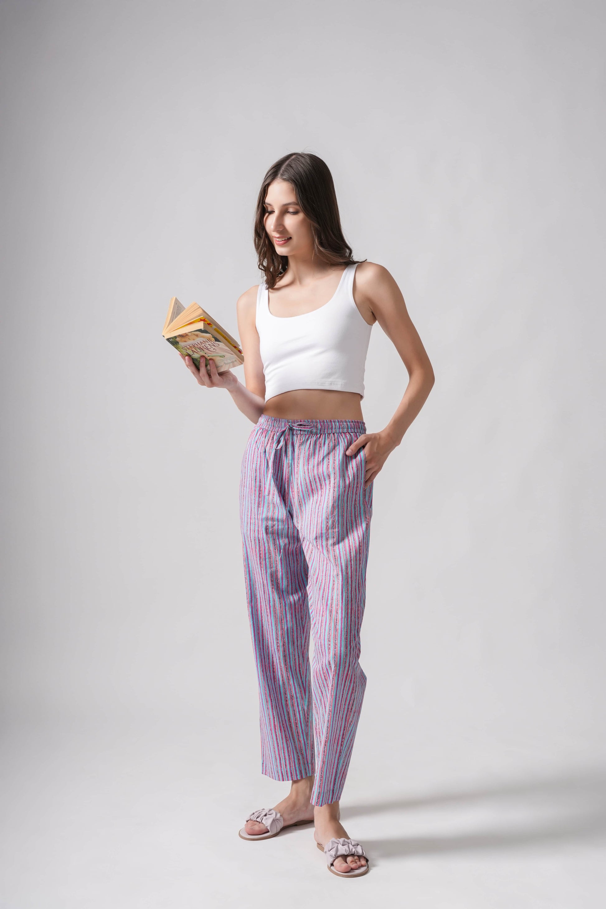 Purple Cotton Pajama 