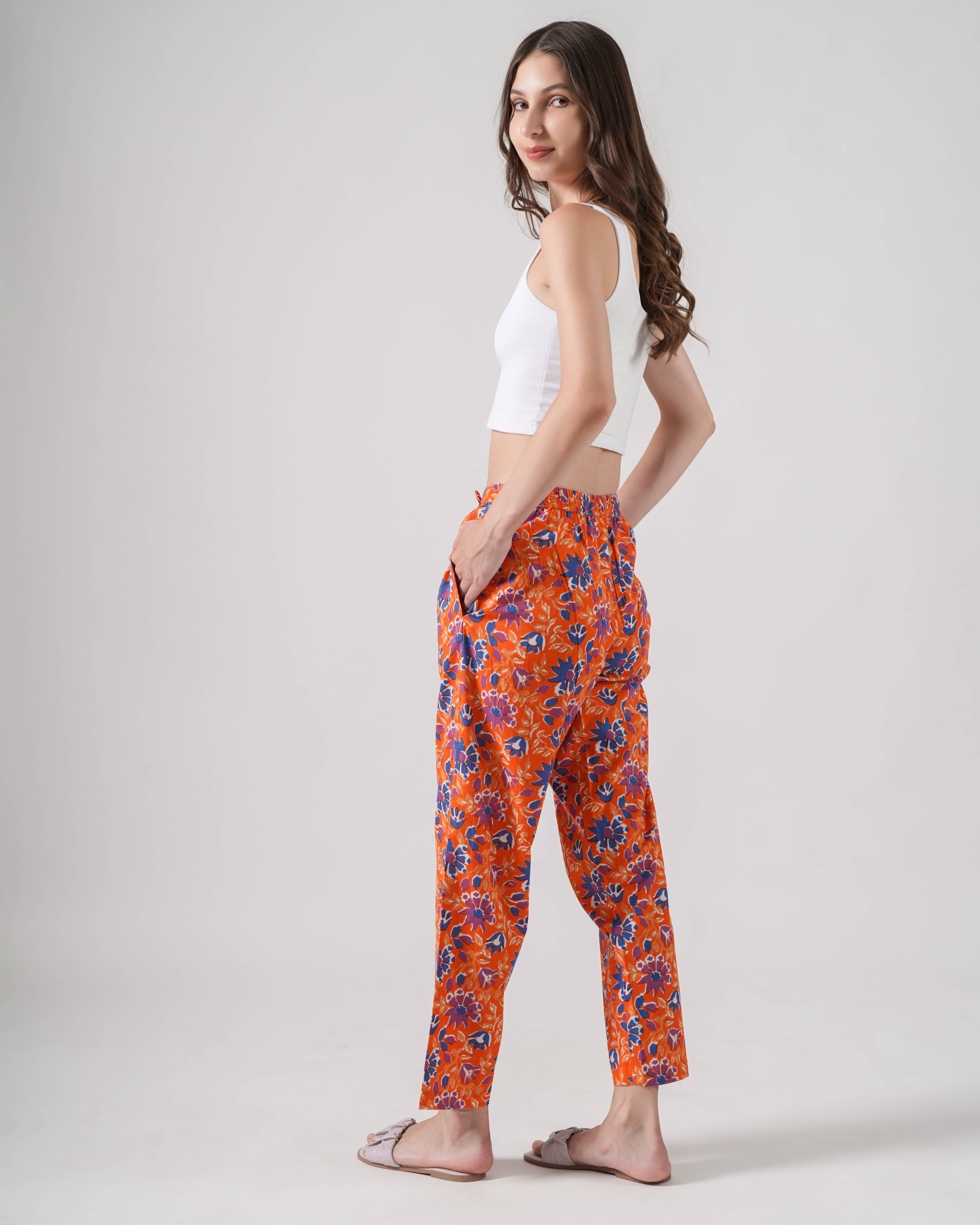 Cotton Pajama Pants Women - 3-Pack Bundle