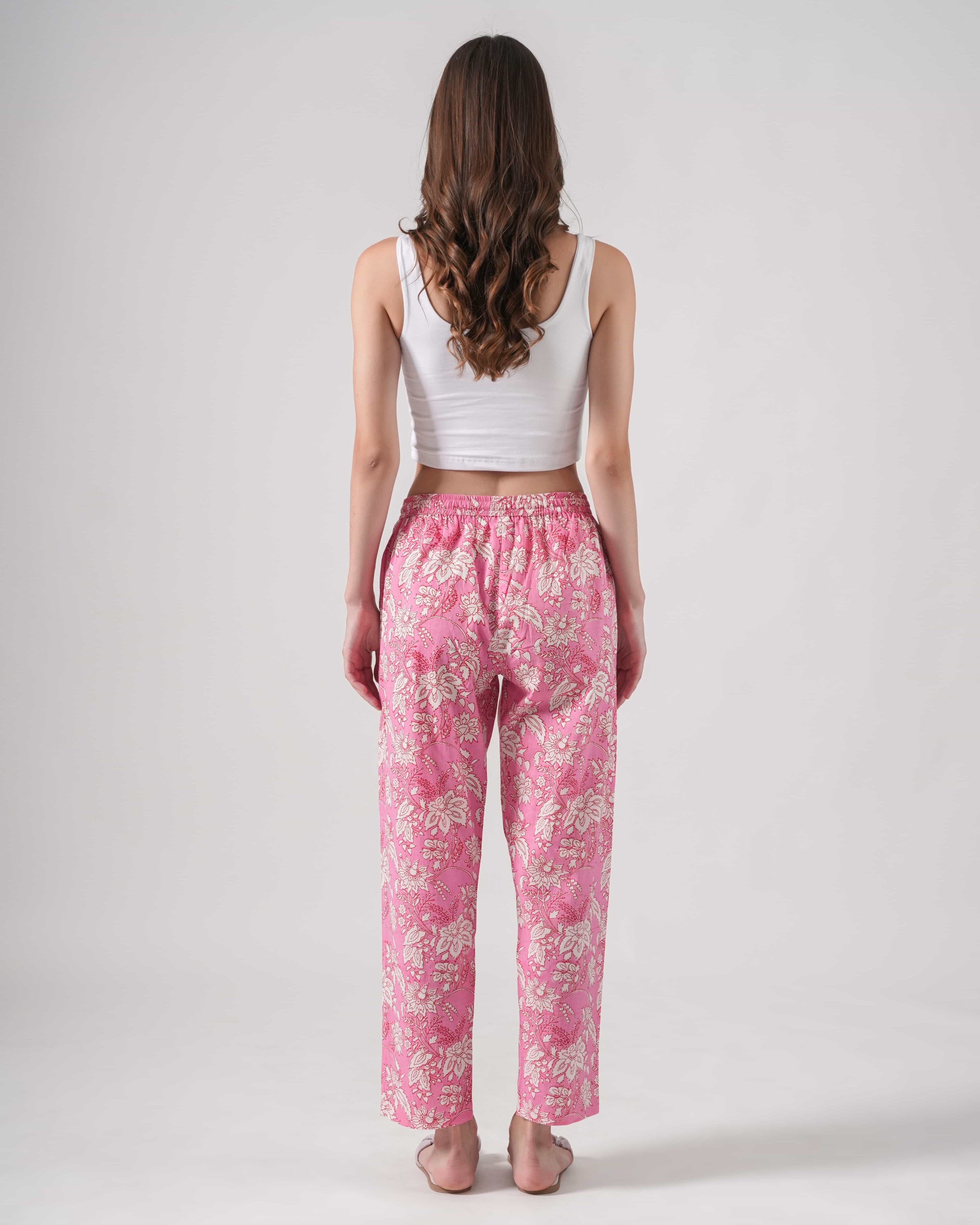 Back Side Pink Pajama