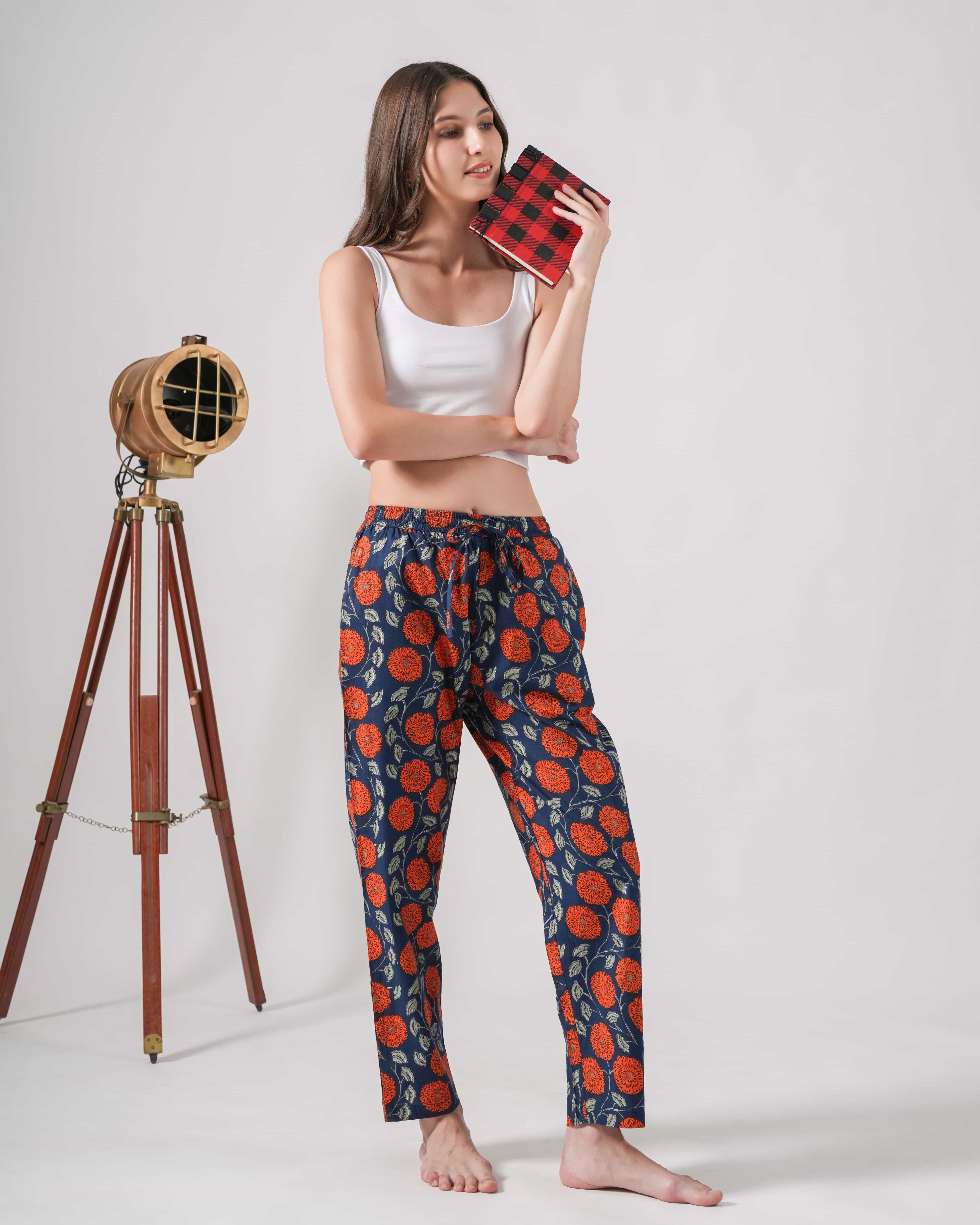 Cotton Pajama Pants Women - 2-Pack Bundle