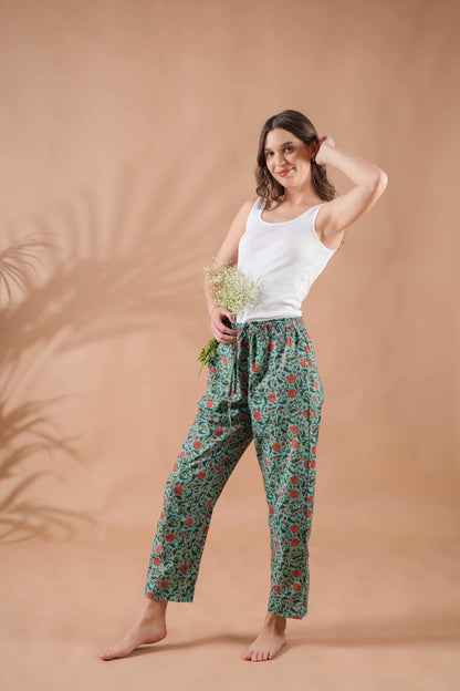 Cotton Pajama Pants Women - 3-Pack Bundle