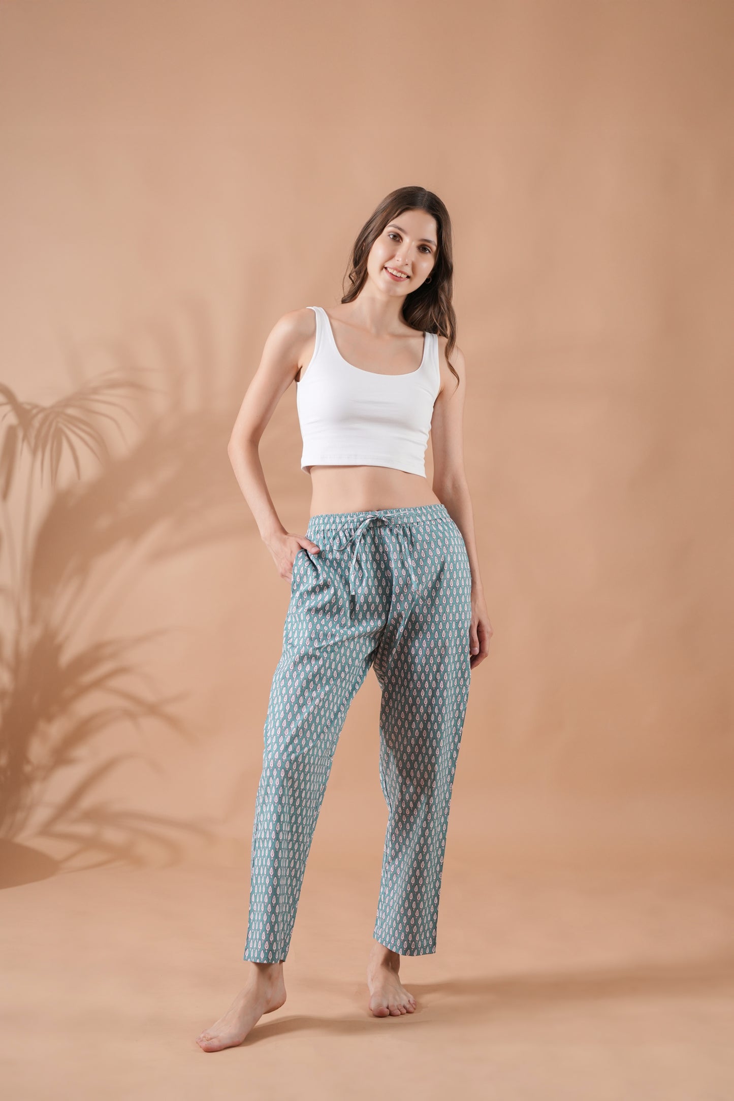 Cotton Pajama Pants Women - 2-Pack Bundle
