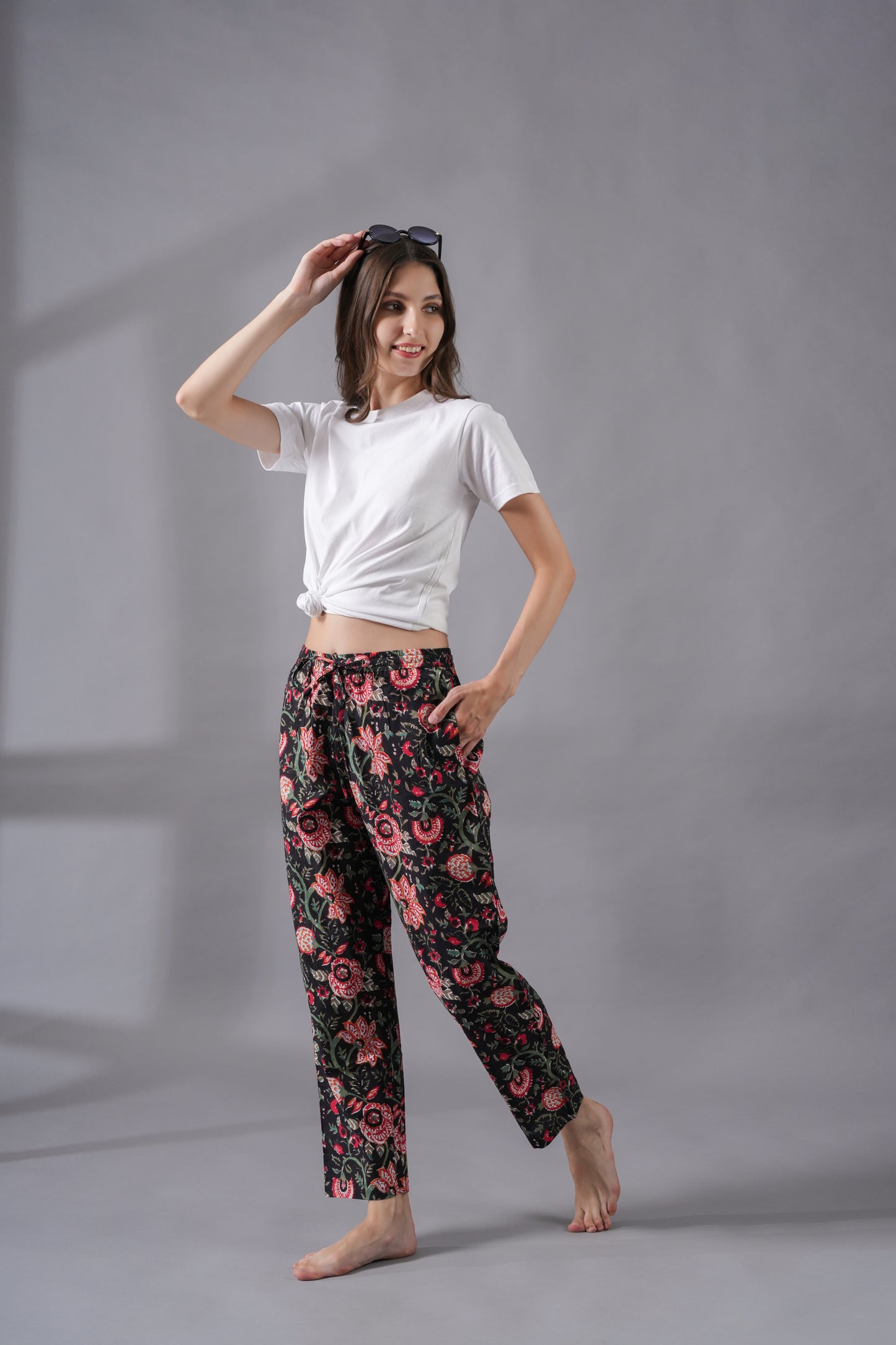 Cotton Pajama Pants Women - 3-Pack Bundle