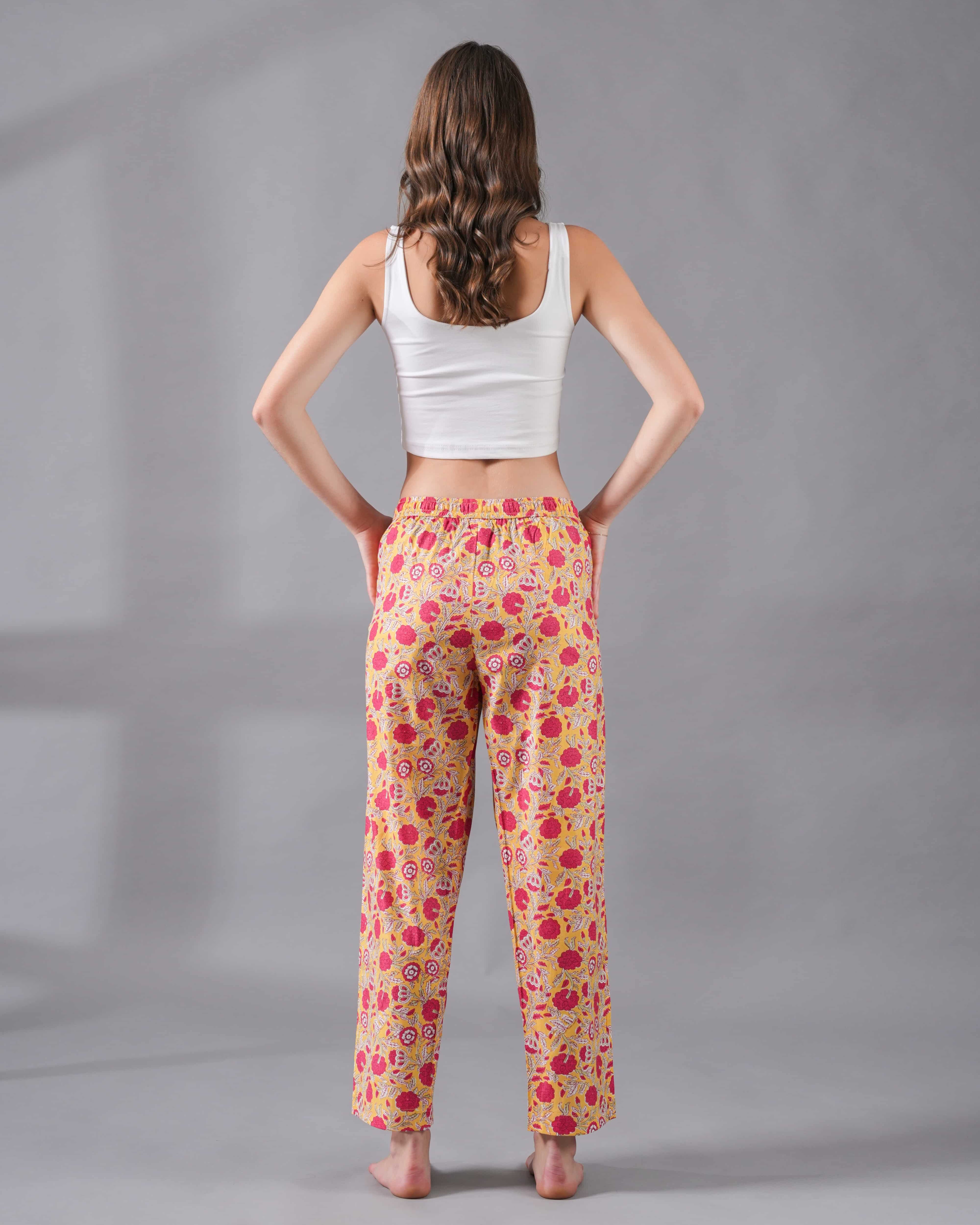 Cotton Pajama Pants Women - 2-Pack Bundle