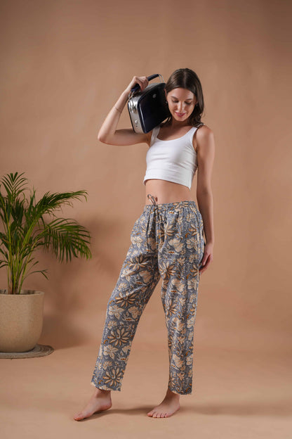 Cotton Pajama Pants Women - 3-Pack Bundle