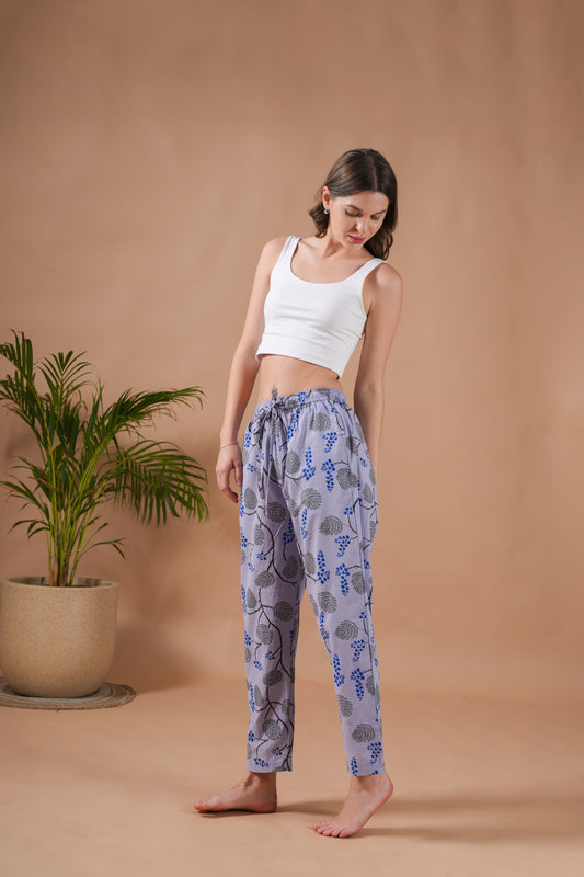 Cotton Pajama Pants Women - Twilight Dreams