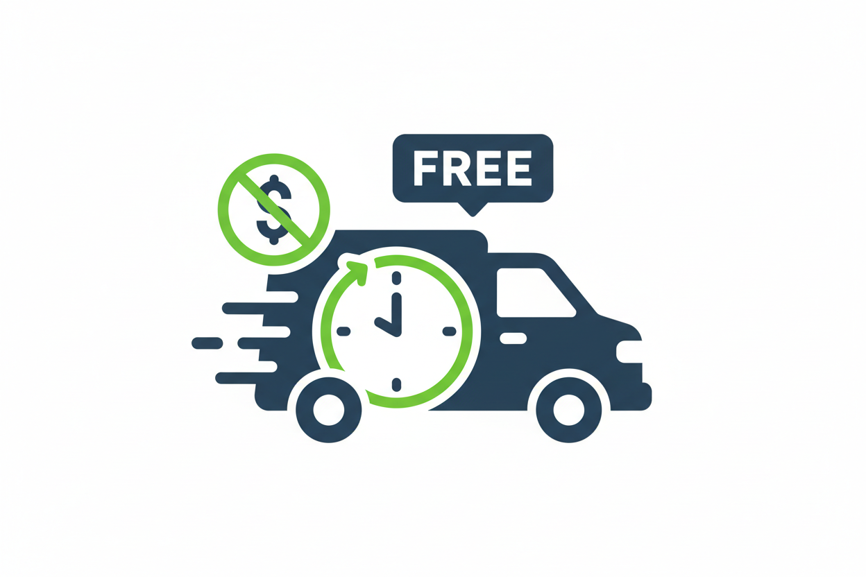 give me an icon for free same day shipping